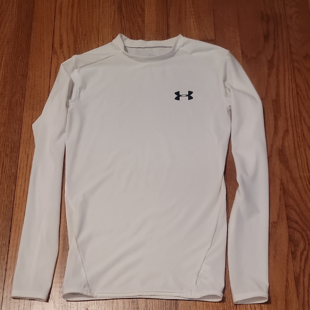 Under Armour White Long Sleeve Shirt